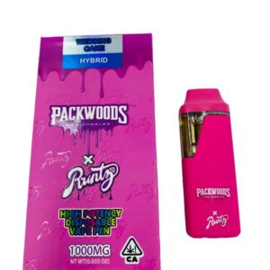 Packwoods X Runtz Puff and Trip 2Grams Wedding Cake