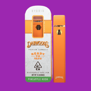 Dabwoods Full Gram Puff and Trip Vape- Pineapple Kush