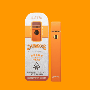Dabwoods Full Gram Puff and Trip Vape- Blue Raspberry