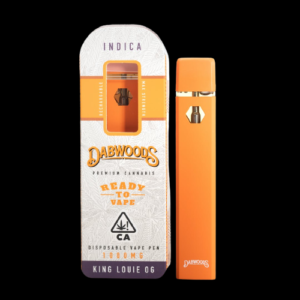 Dabwoods Full Gram Puff and Trip Vape- King Louie OG