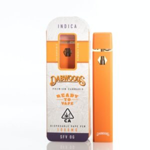 Dabwoods Full Gram Puff and Trip Vape- SFV OG