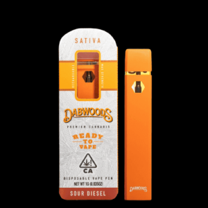 Dabwoods Full Gram Puff and Trip Vape- Sour Diesel