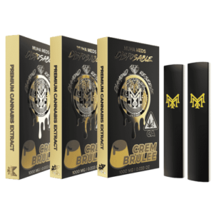 Muha Meds Crem Brulee Diamond Reserve Puff and Trip 1,000mg