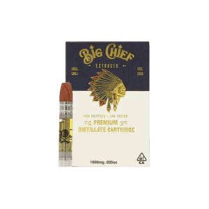 Big Chief THC Cartridge 1G - Biscotti