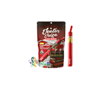 Jeeters Juice Live Resin Puff and Trip Strawberry Jack