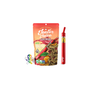 Jeeter pen Live Resin Puff and Trip Vanila Frosting Orange Apricot