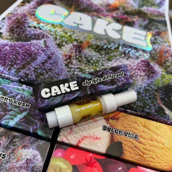 Cake Cartridge,Mango Kush - 1G Puff and Trip