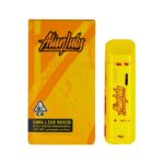 Melonade is a sweet cross of Watermelon Zkittlez x Lemon Tree. Incredible notes of citrus and melon will warp you into another time space continuum. Crafted with an otherworldly experience in mind - Alien Labs has elevated our popular disposable vape hardware to last longer and give you bigger clouds. Made with a ceramic coil specifically formulated to burn our live resin at the perfect temperature and an angled reservoir to ensure you get to smoke every last drop of oil. The live resin inside is of the highest possible quality, made from the fresh-frozen top-shelf flower that AlienLabs is known around the world for.