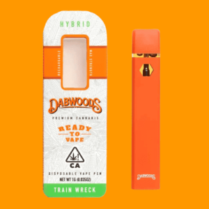 Dabwoods Full Gram Puff and Trip Vape-Train Wreck