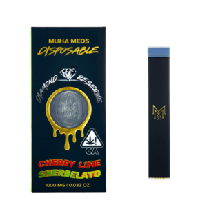 muha meds cherry lime sherbelato disposable