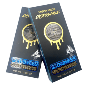 Muha Meds Blueberry Cookies 1,000mg Puff and Trip