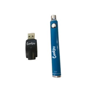 Cookies 510 Vape Pen Battery Slim Blue