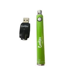 Cookies 510 Vape Pen Battery Slim green