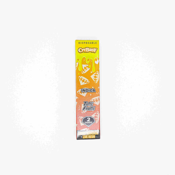 Crybaby Tutti Frutti Liquid Diamond + Live Resin Puff and Trip Vape