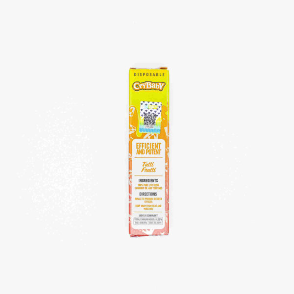 Crybaby Tutti Frutti Liquid Diamond + Live Resin Puff and Trip Vape