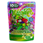 Wunder | Sour Apple Mushroom Gummies with THCp | 1200mg Entheogenic Extract + 2mg THCp – 10ct
