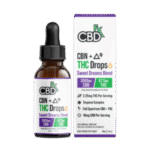 CBDfx | Sleep THC Tincture | 67.5mg THC + 3000mg CBD – 30mL