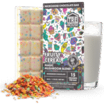 TRE House | Fruity Cereal Mushroom Chocolate | 15 squares per bar